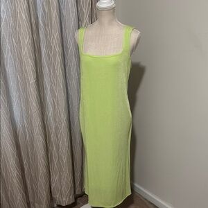 Wild Fable Lime Green Maxi Dress